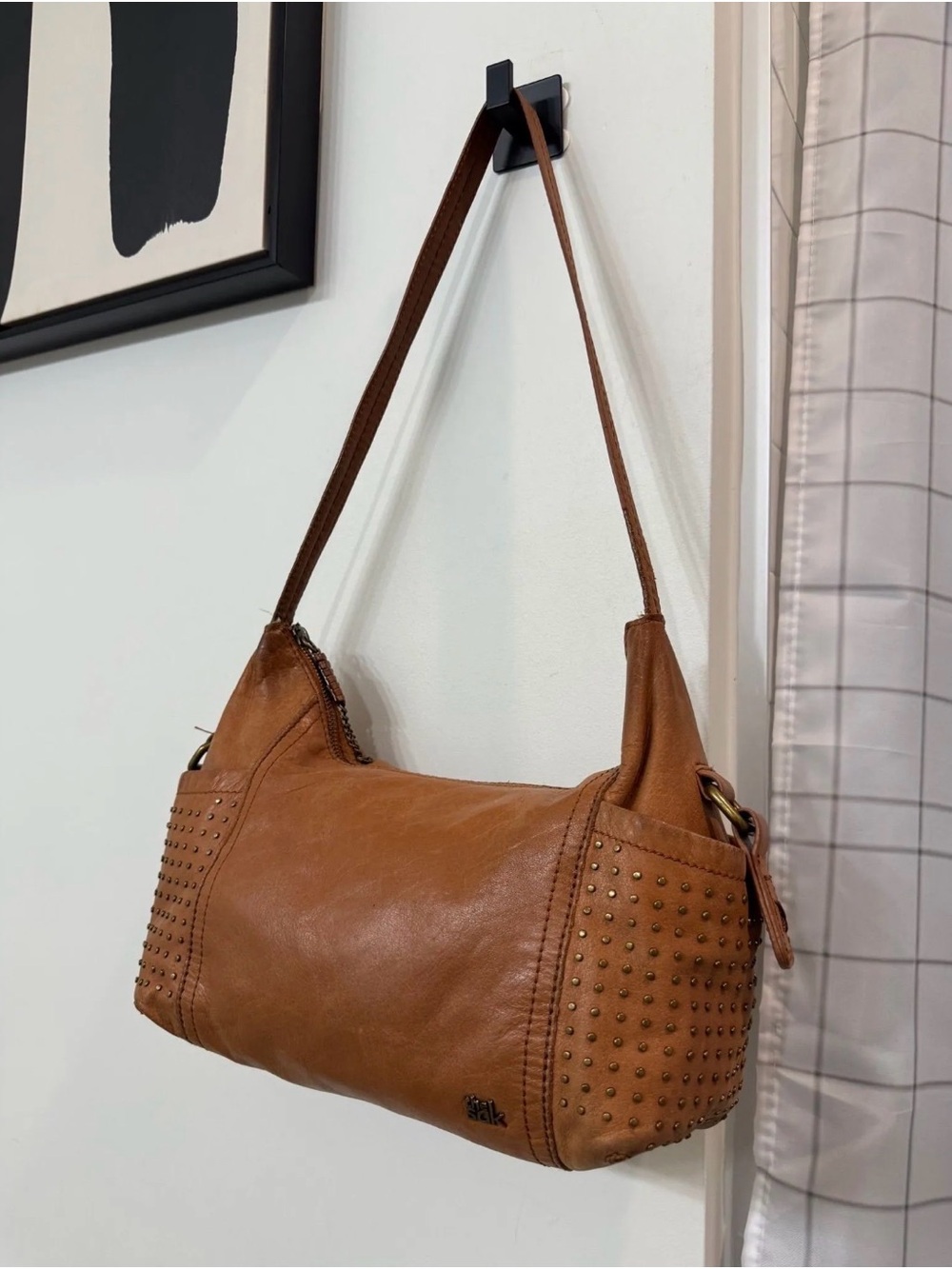 The Sak- Kendra Leather Hobo Shoulder Bag